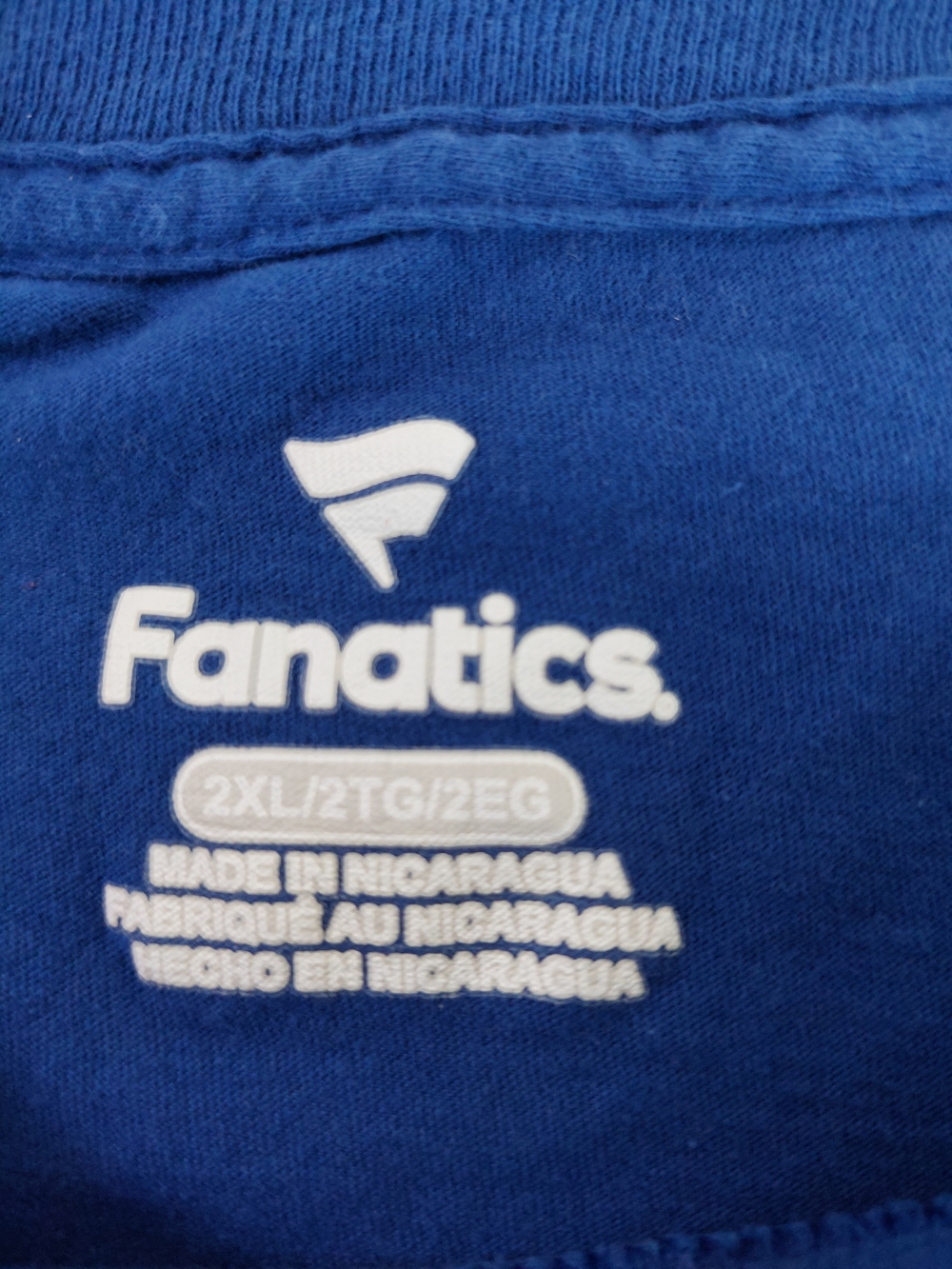 Fanatics LA Dodgers 2024 World Series "Live Breathe Blue" Tee 2XL - Picture 4 of 6